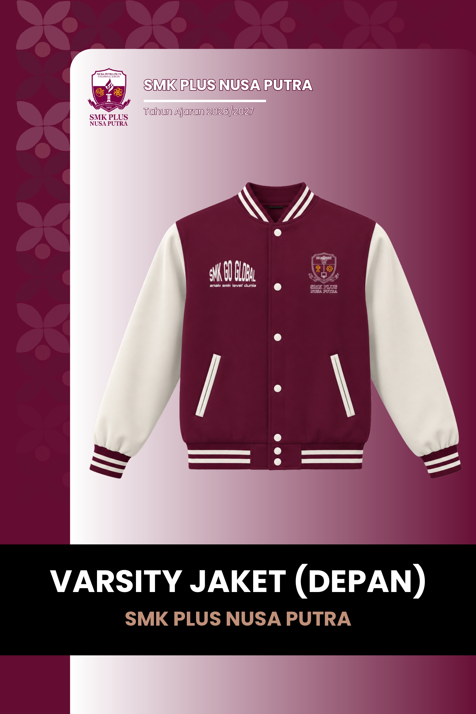 Jaket Bagian Depan