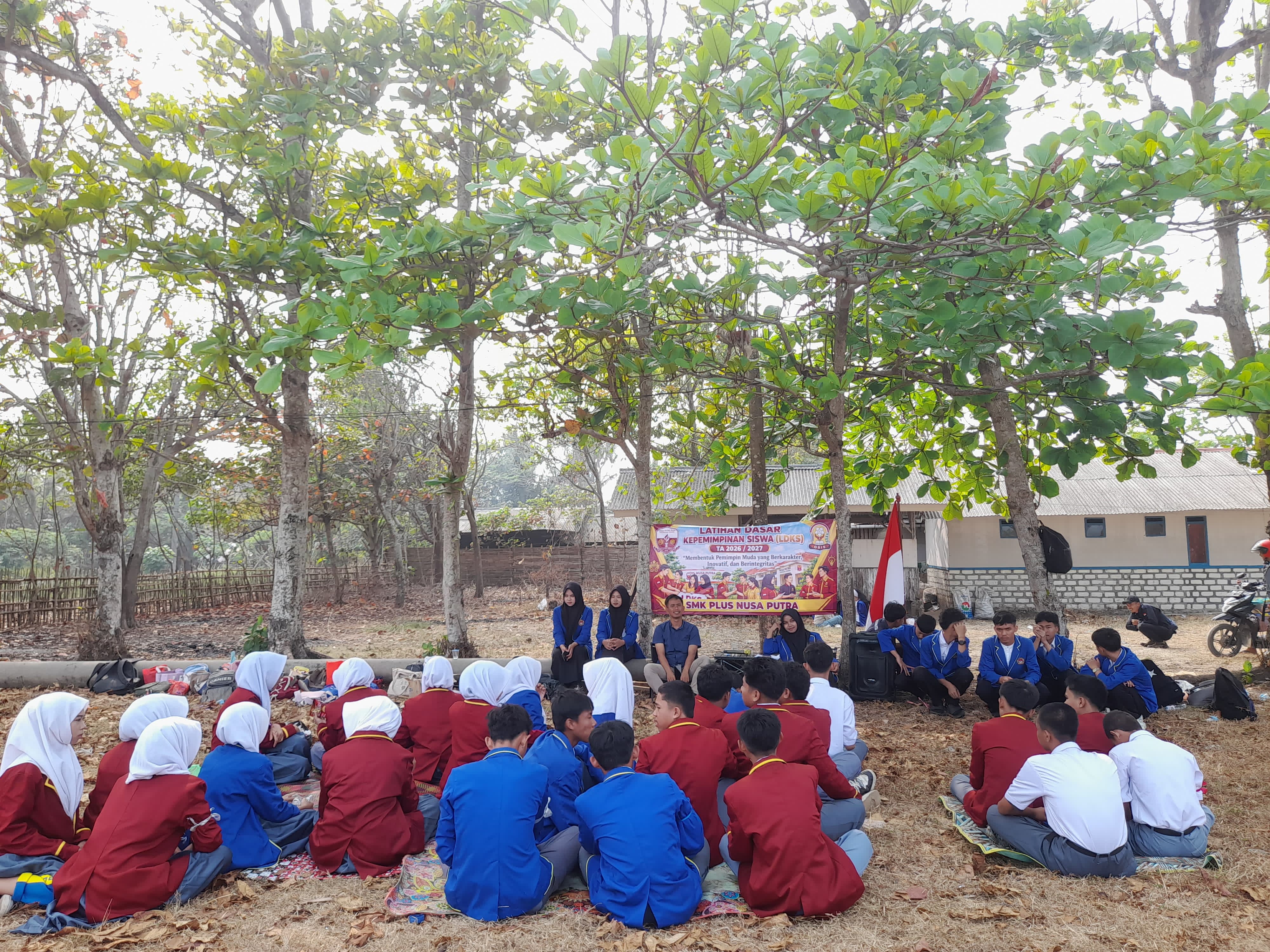 SMK Plus Nusa Putra Mengadakan Latihan Dasar Kepemimpinan (LDKS) Tahun 2026